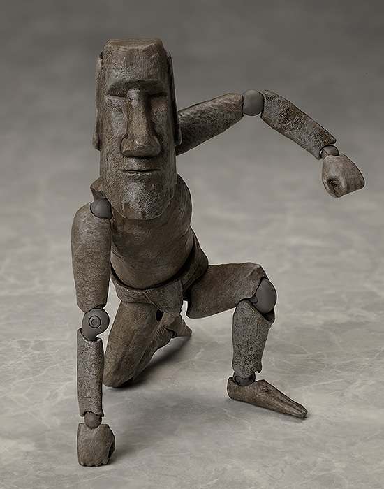 Table Museum Moai Figma Figur freeing