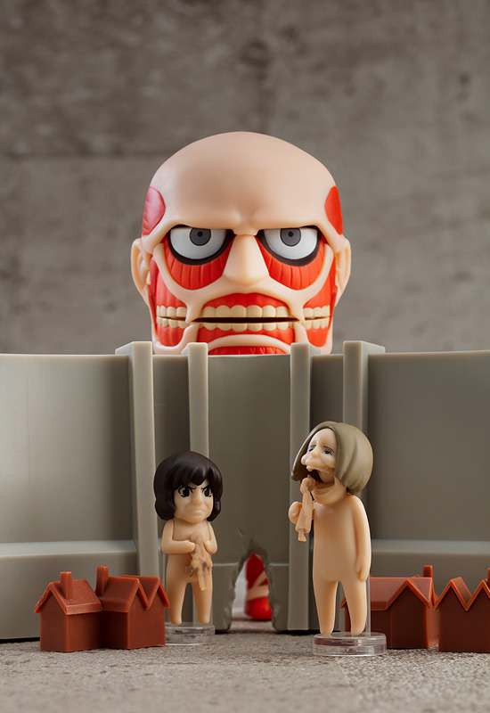 Attack on Titan Colossal Titan Renewal Nendoroid Set goodsmile fr