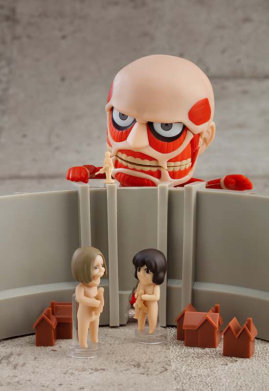 Attack on Titan Colossal Titan Renewal Nendoroid Set goodsmile fr