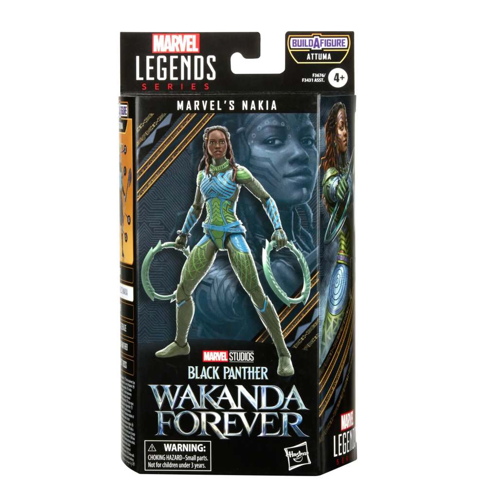 Marvel Legends Black Panther 2 Attuma Nakia Action Figure hasbro