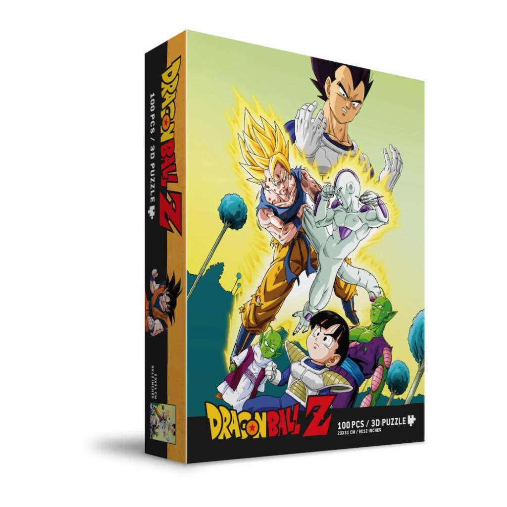 Dragon Ball Z Namek Battle 3D Eff 100-delars Pussel - Robotto