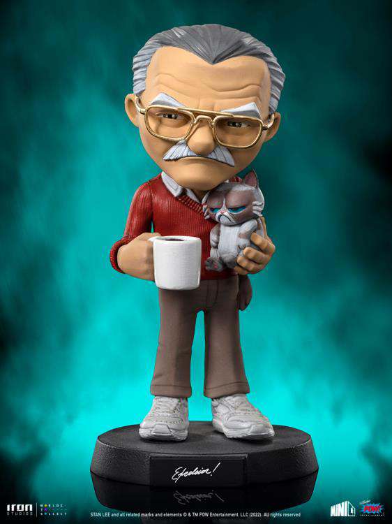 Stan Lee Grumpy Cat MiniCo Figur iron studios