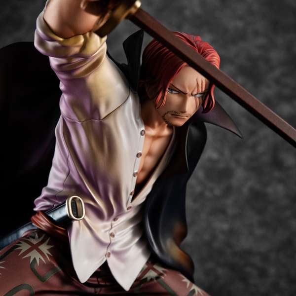 One Piece Pop Staty Red Haired Shanks 1/8 Skala megahouse