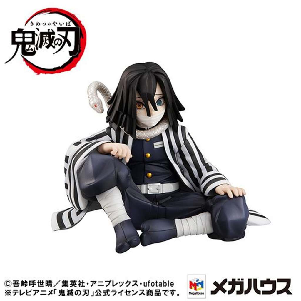 Demon Slayer Palm Size Iguro Staty med Gåva megahouse