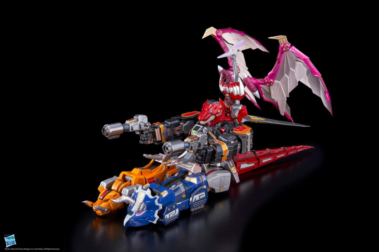 Power Rangers Go Kuro Kara Dino Megazord flametoys