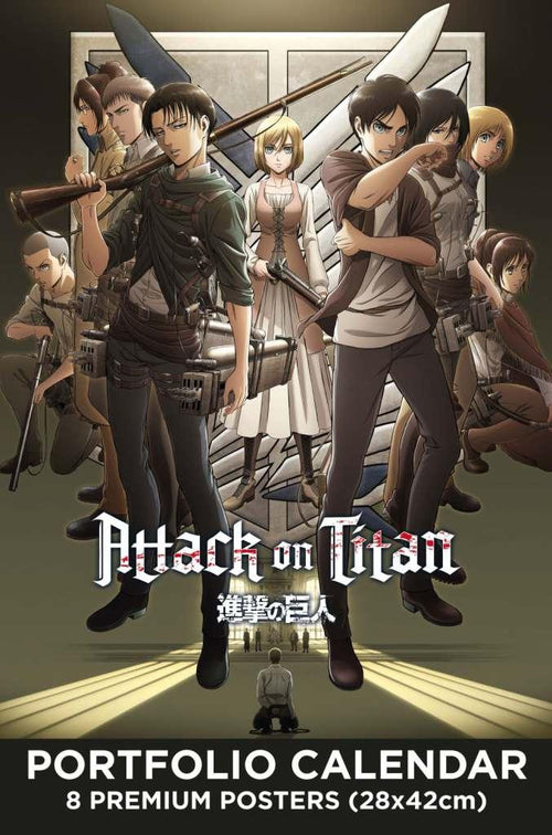 Attack on Titan 2023 Kalender - Robotto