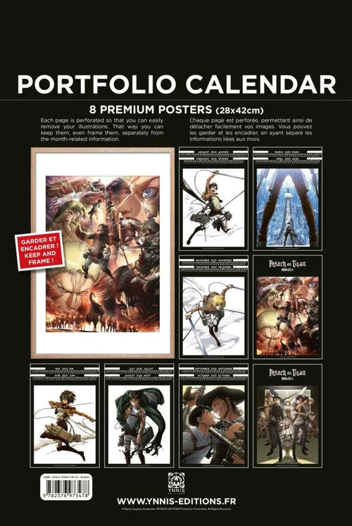 Attack on Titan 2023 Kalender - Robotto