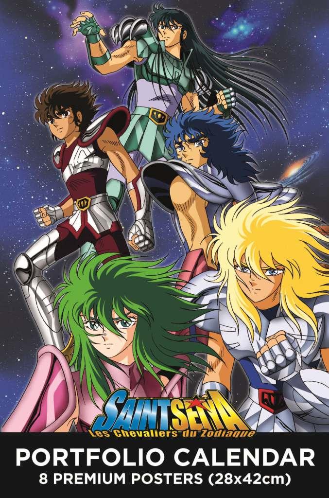 Saint Seiya 2023 Kalender - Lyxig och Stor - Robotto