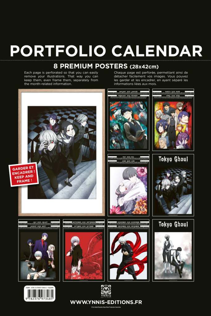 Tokyo Ghoul 2023 Kalender don t panic games