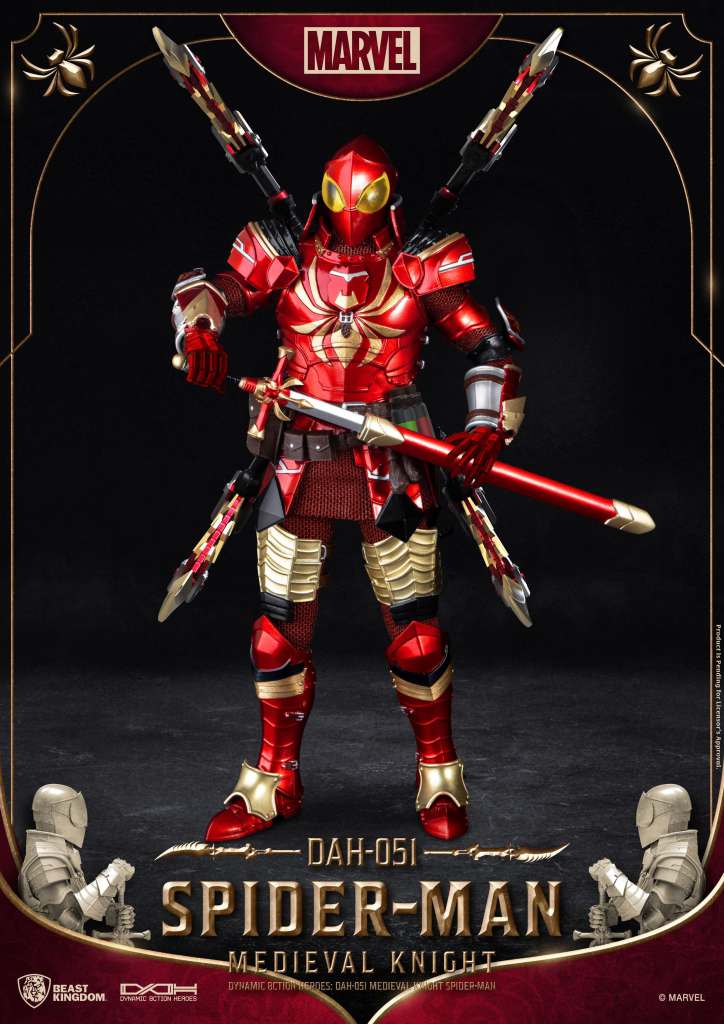Medieval Knight Spider-Man DAH Figur beast kingdom