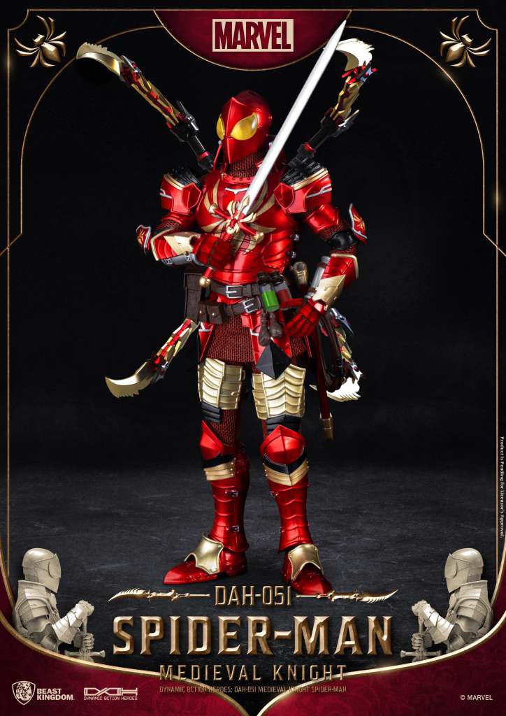 Medieval Knight Spider-Man DAH Figur beast kingdom