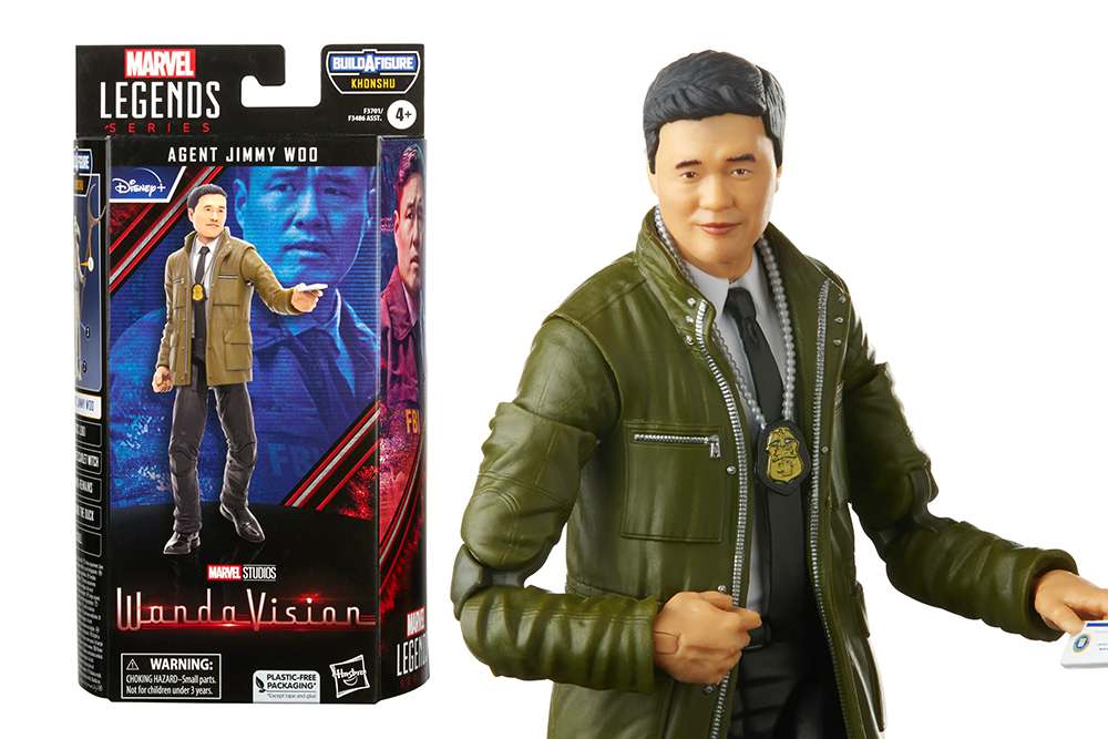 MARVEL LEGENDS KHONSHU AGENT JIMMY WOO ACTION FIGUR hasbro