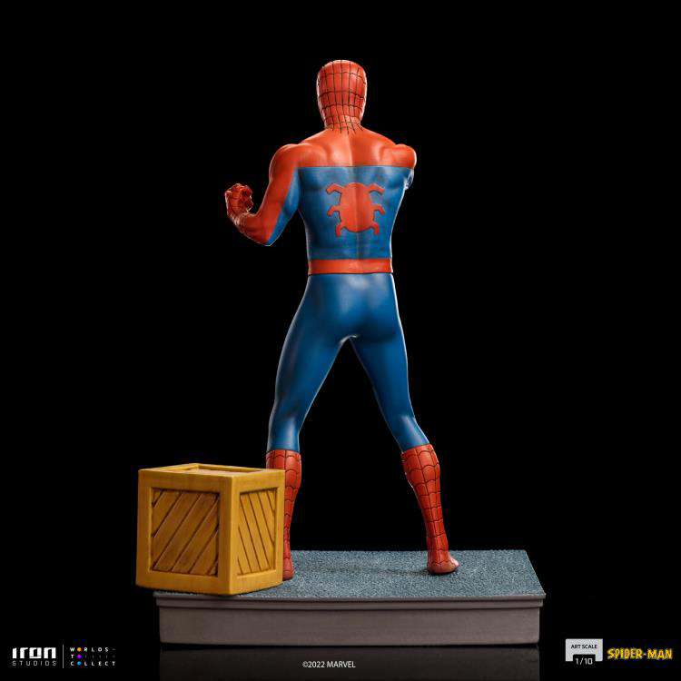 Spider-Man Animated 60s 1/10 Statue iron studios