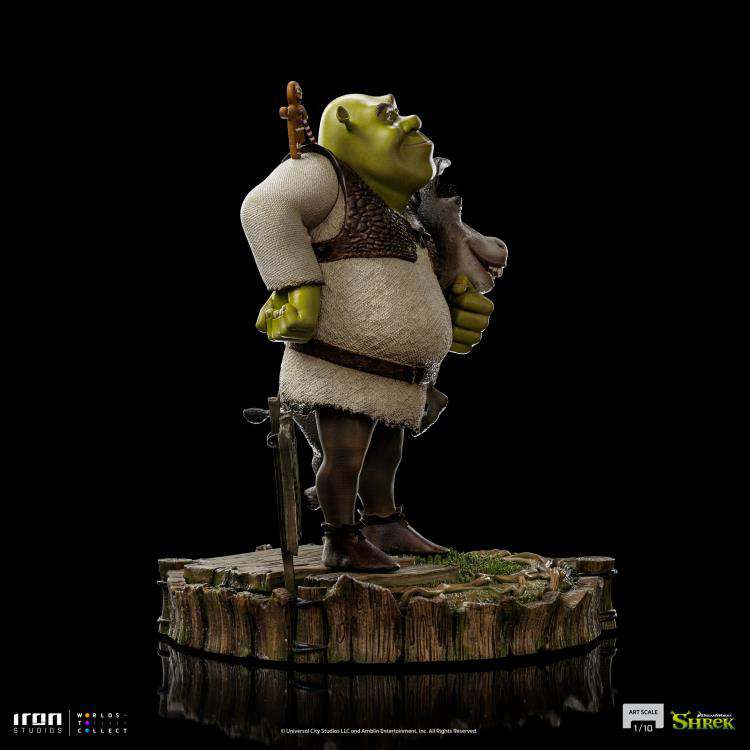 Shrek och Donkey 1/10 Staty iron studios