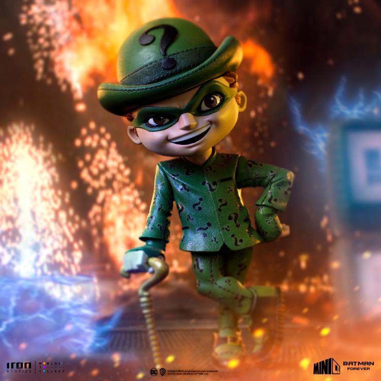 Batman Forever Riddler Mini Co Figur iron studios