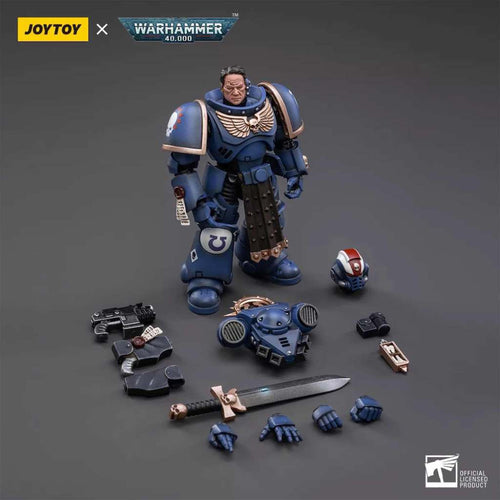 WH40K Ultramarines Primaris Lt Amulius Figur joytoy
