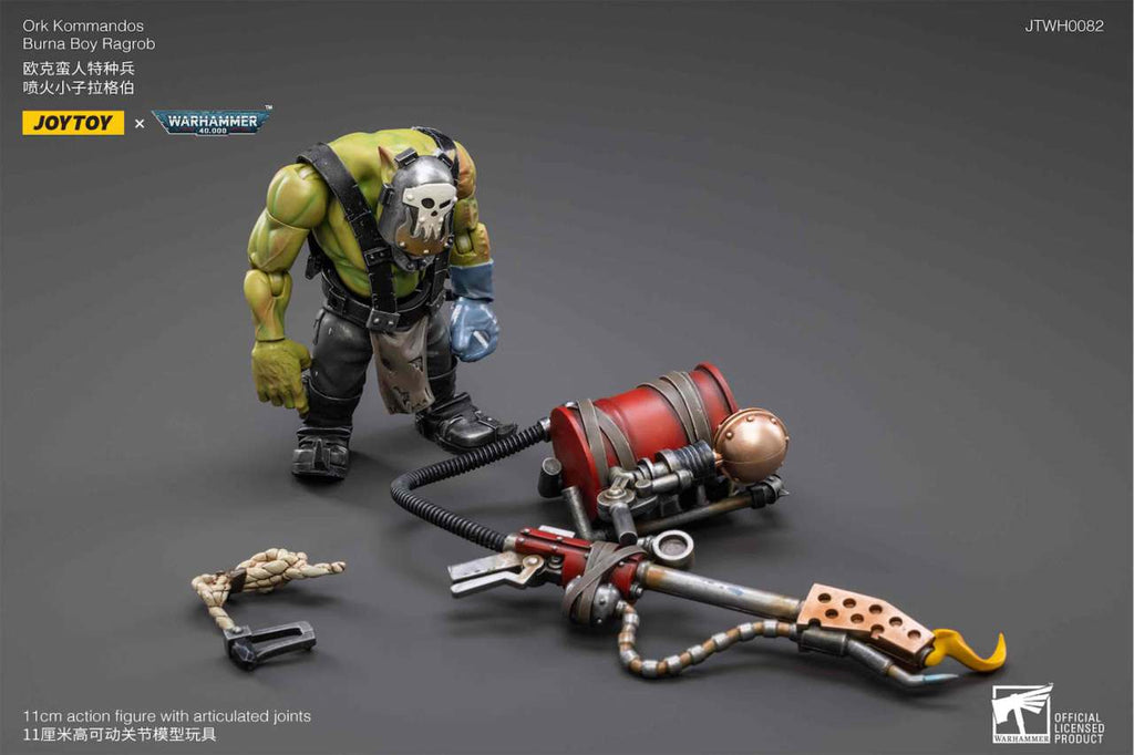 WH40K Ork Kommandos Burna Boy Ragrob Figur joytoy