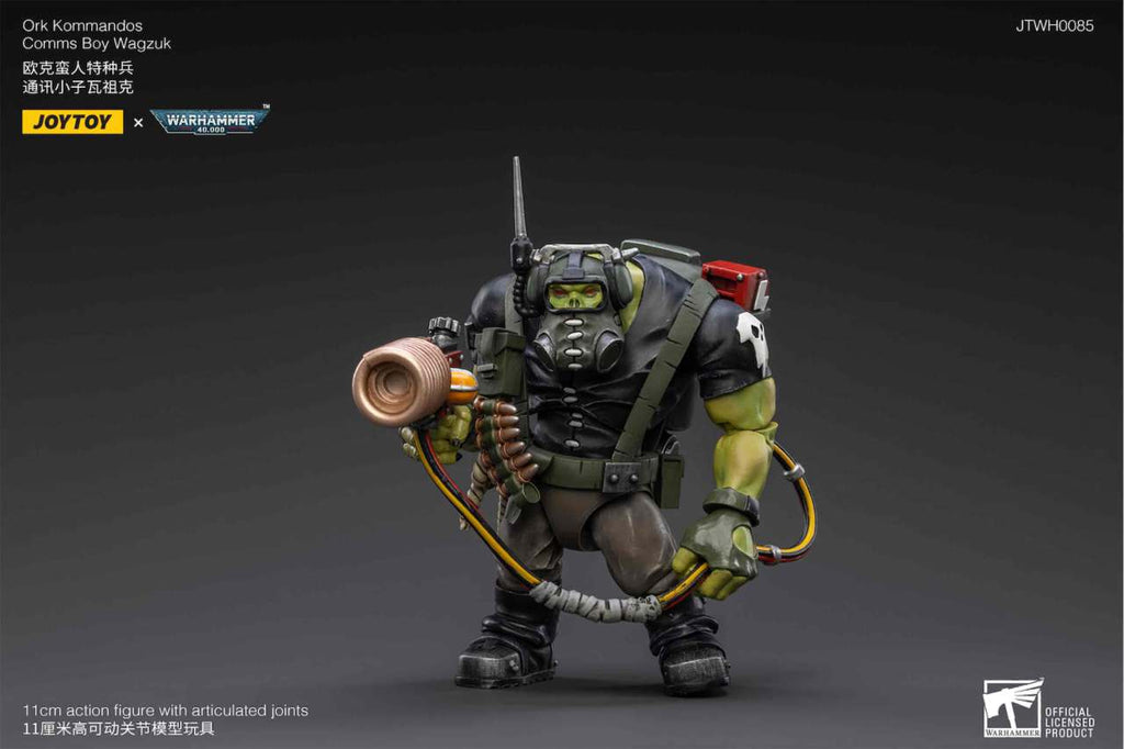 WH40K Ork Kommandos Comms Boy Wagzuk Figur joytoy