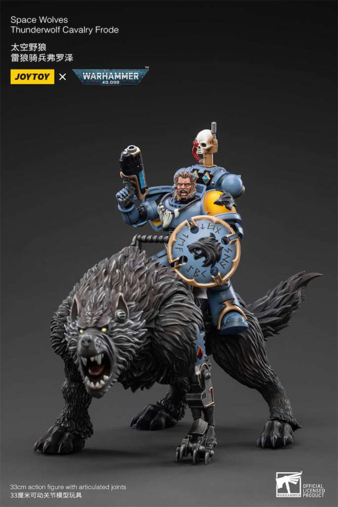 WH40K Space Wolves Thunderwolf Cavalry Figurer joytoy