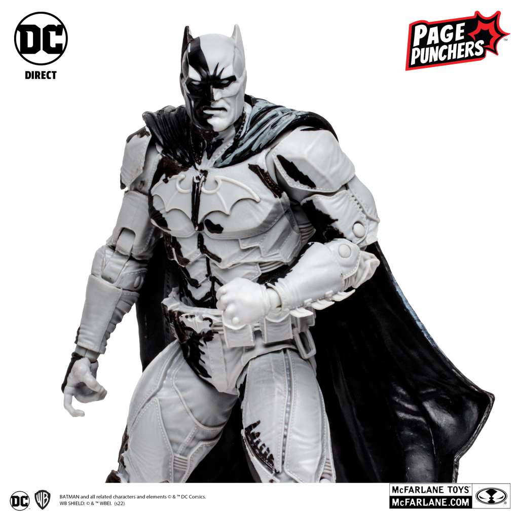 DC Page Punchers Batman Linjeteckning mcfarlane toys