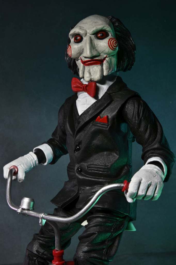 Saw Puppet Riding Tricycle Ljudfigur 12" neca
