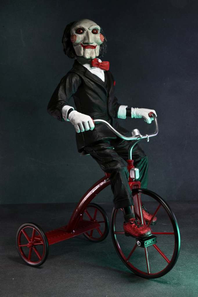Saw Puppet Riding Tricycle Ljudfigur 12" neca