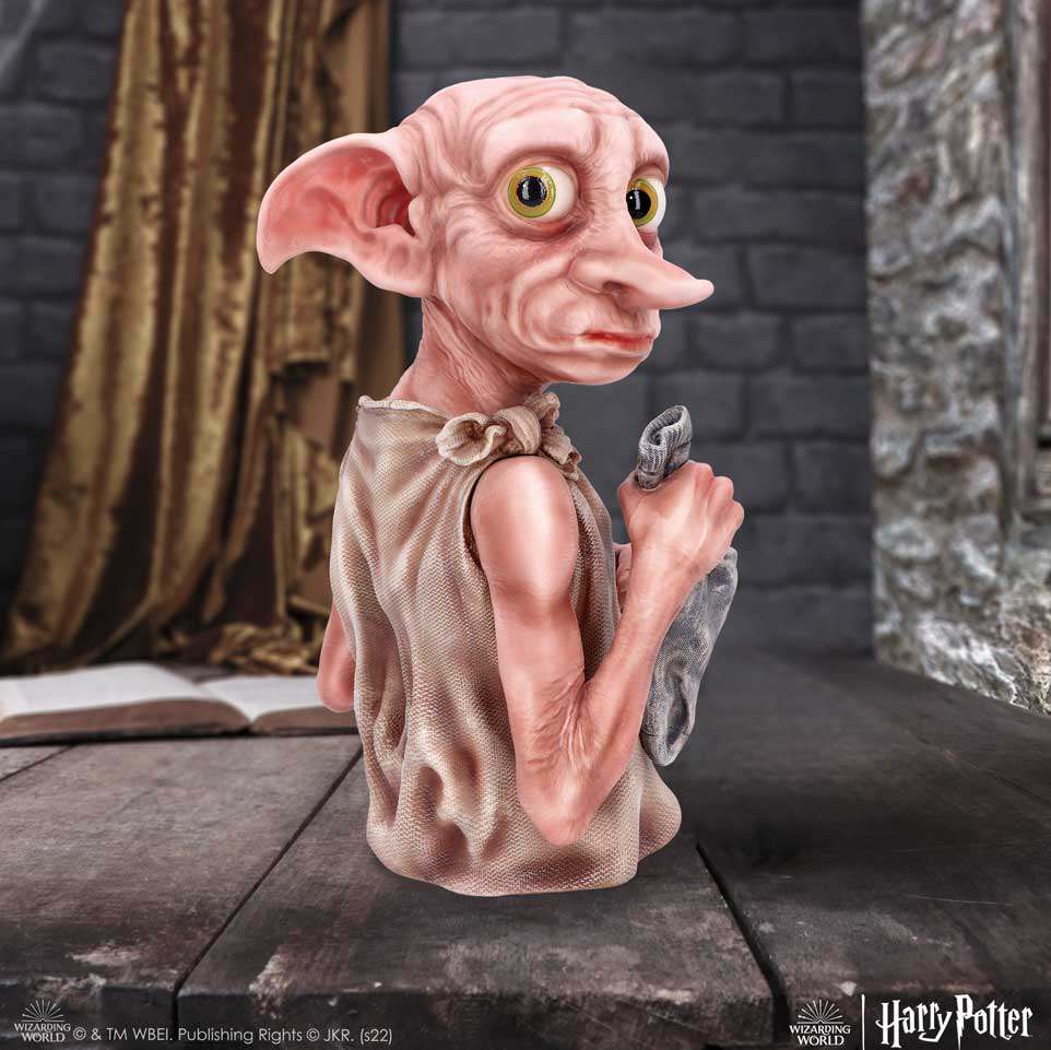 Harry Potter Dobby Byst - Handmålad Figur nemesis now