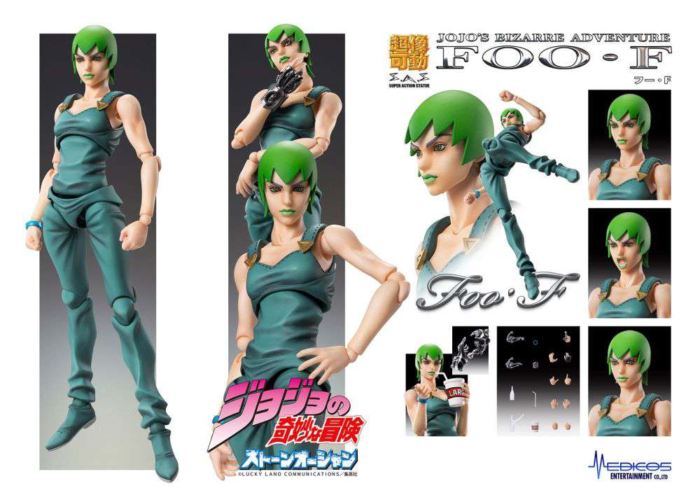 Jojo's Bizarre Adventure ADV6 Foo F Chozokado Actionfigur medicos