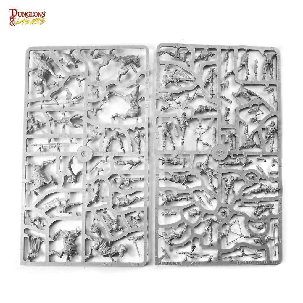 Dungeons & Laserstownsfolk Miniature Pack - Bygg Din Egen Hjälte archon games