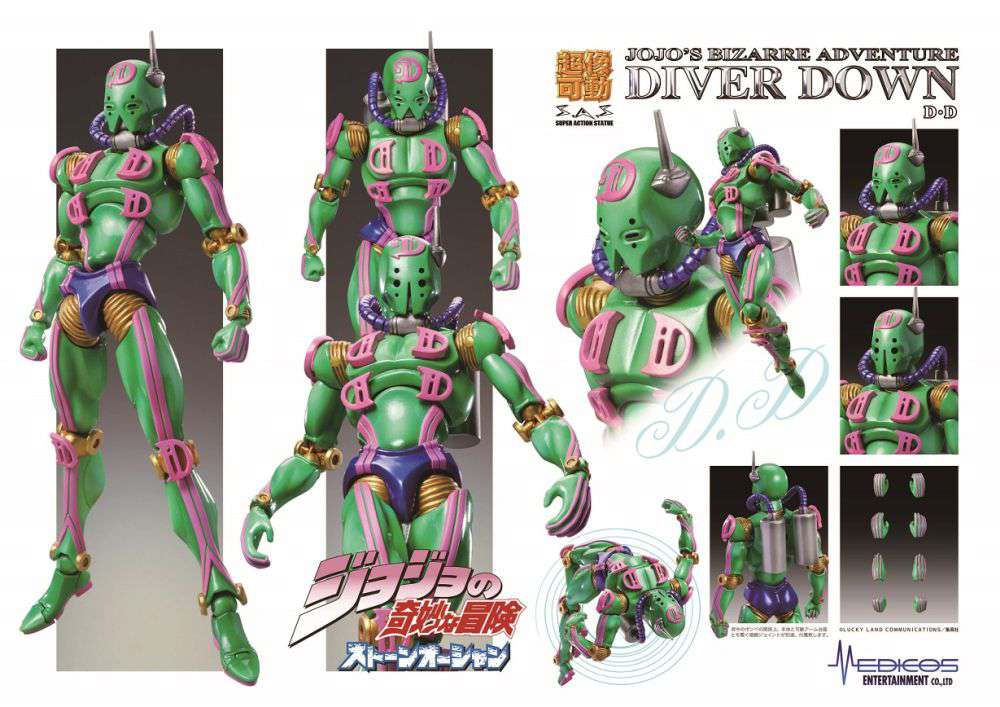 Jojo's Bizarre Adventure ADV6 D - D Chozokado Actionfigur medicos