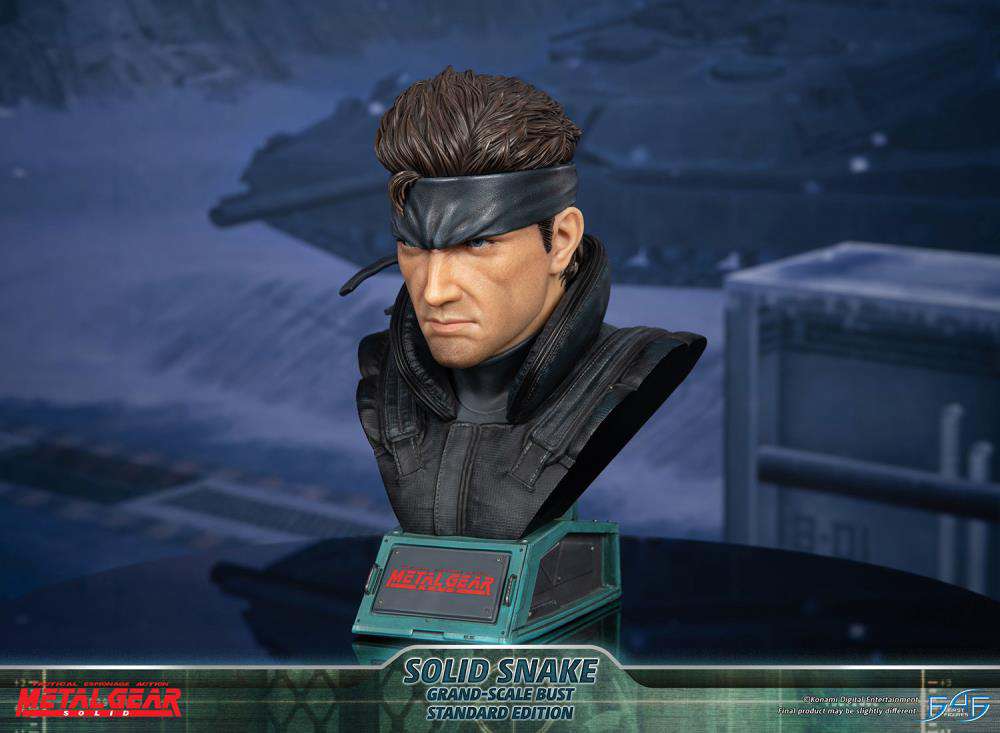 Metal Gear Solid Solid Snake Skala Bust first4figures