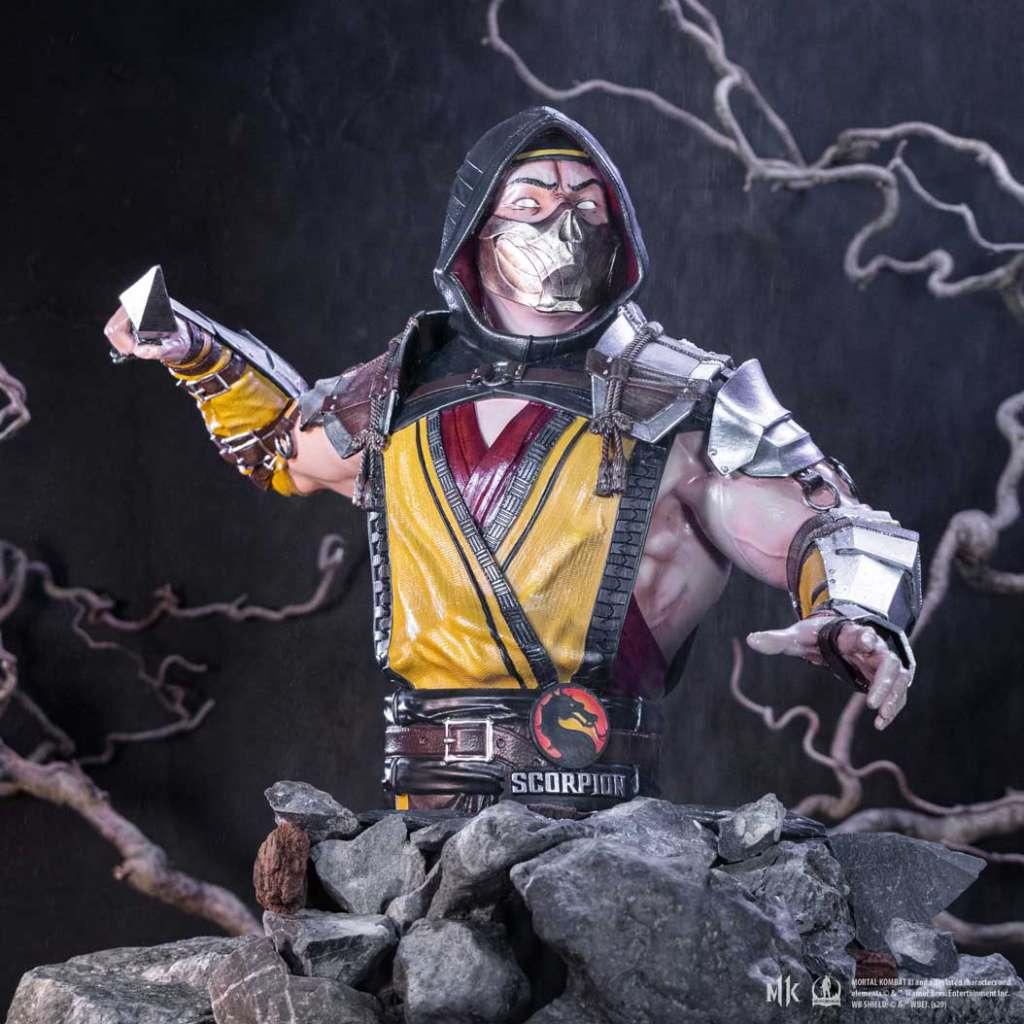 Mortal Kombat Scorpion Bust 29.5 cm - Robotto