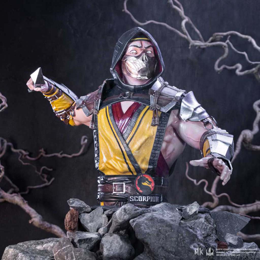Mortal Kombat Scorpion Bust 29.5 cm nemesis now