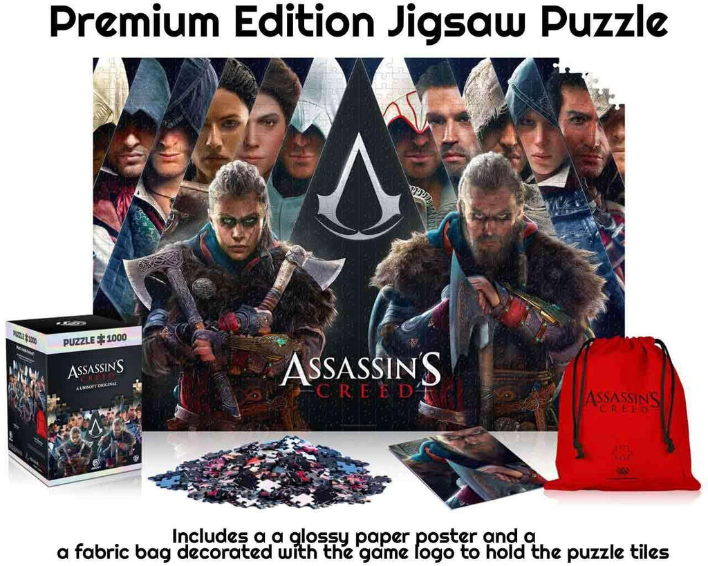 Assassin's Creed - Legacy Premium Edition Jigsaw Puzzle 1000 Pcs - Robotto