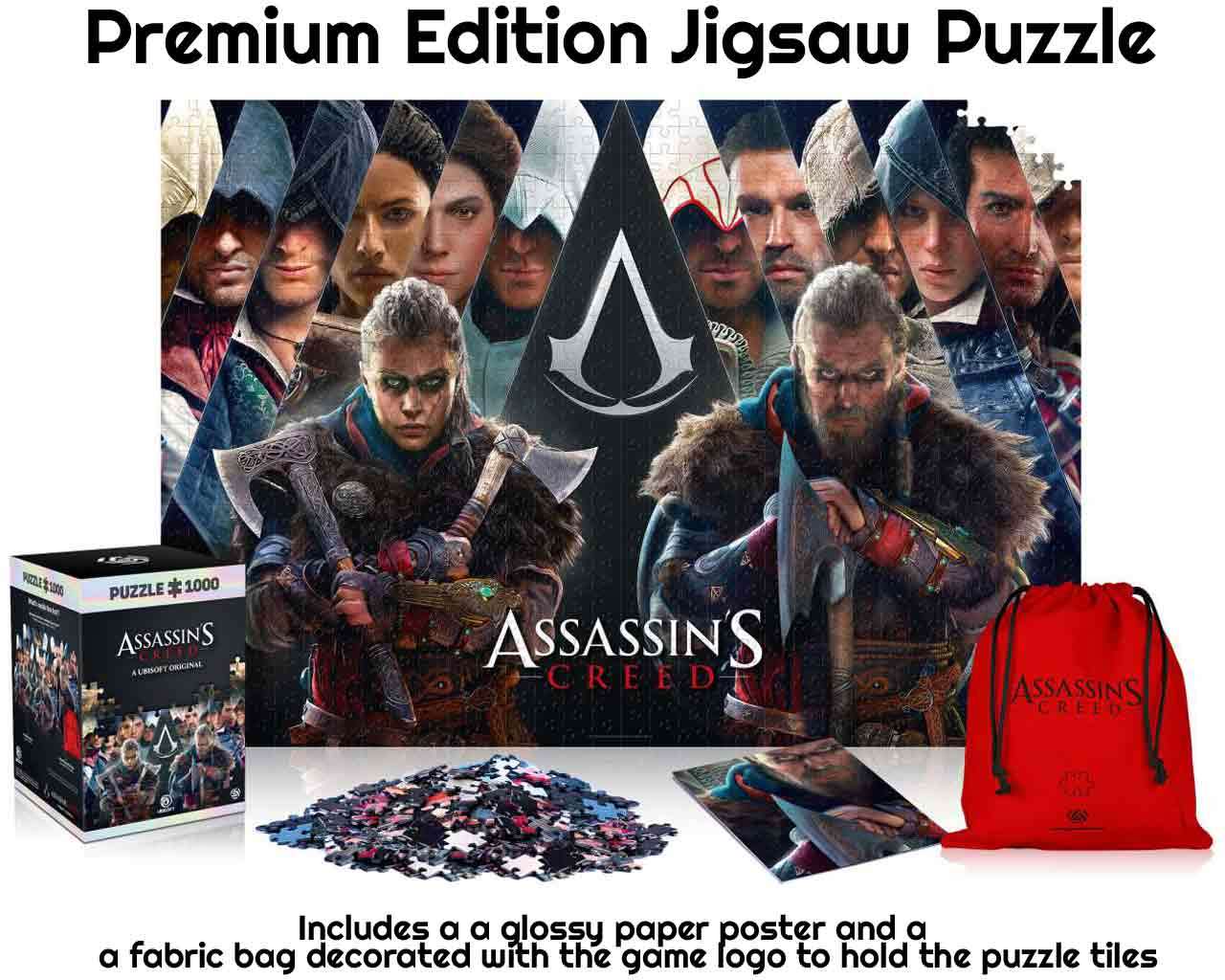 Assassin's Creed - Legacy Premium Edition Jigsaw Puzzle 1000 Pcs cenega