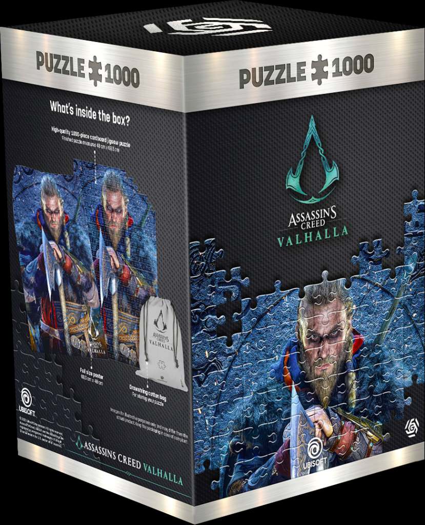Assassin's Creed Valhalla: Eivor - Premium Edition Jigsaw Puzzle 1000 Bitar cenega