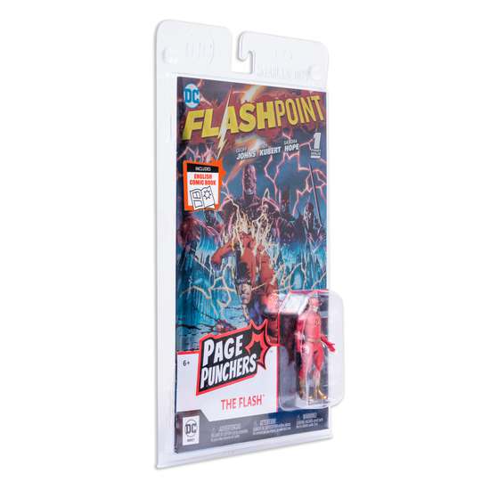 DC Page Punch Flash 3in Comic Metal Cvr mcfarlane toys