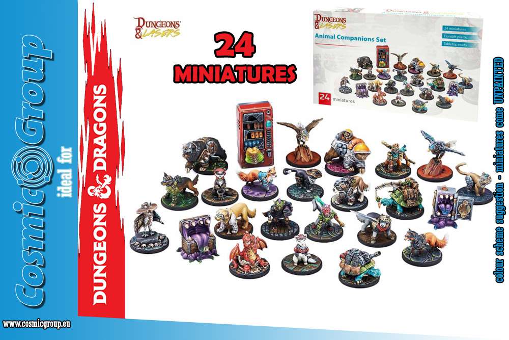 Dungeons & Lasers: Animal Companions Miniatures Set archon games
