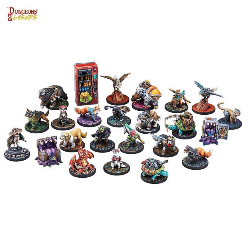 Dungeons & Lasers: Animal Companions Miniatures Set archon games