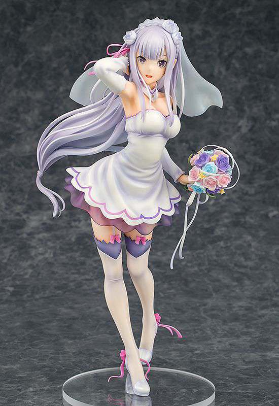 Re:ZERO Emilia Wedding Ver. Figur phat