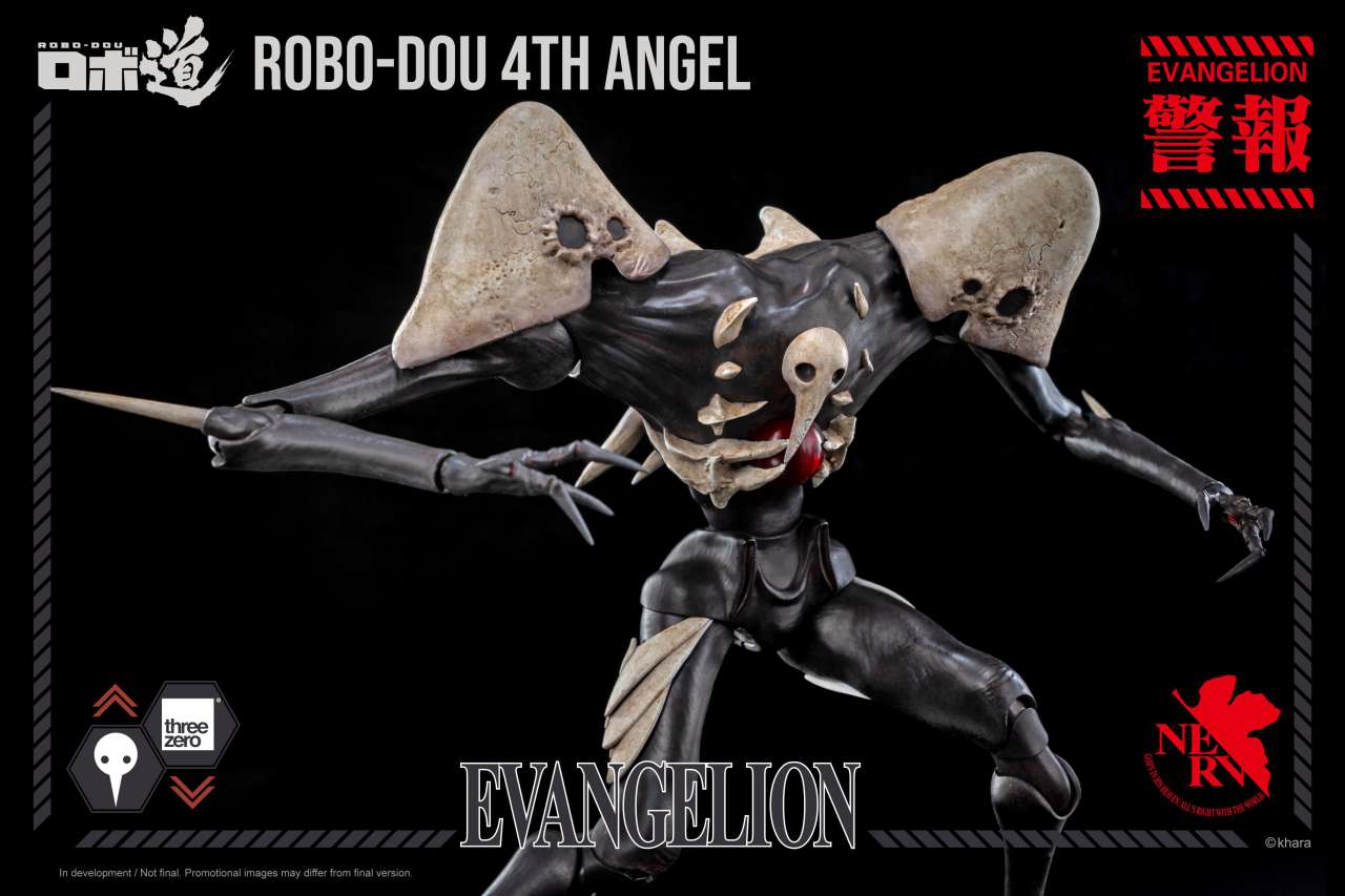 ROBO-DOU 4th Angel Samlarfigur från Evangelion threea toys/threezero