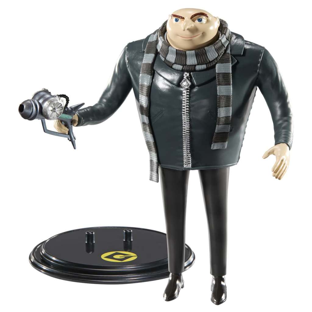 Minions Felonious Gru Bendyfig – Flexibel och Rolig Figur noble collections