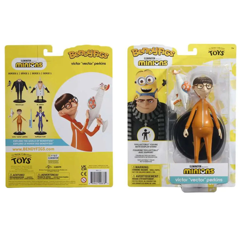 Minions Victor "Vector" Perkins Böjbar Figur