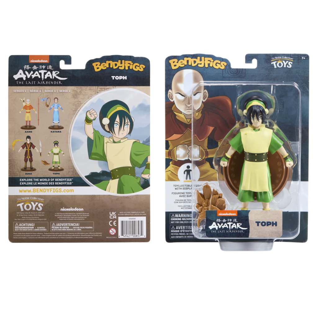 Avatar: The Last Airbender Toph Bendyfig noble collections