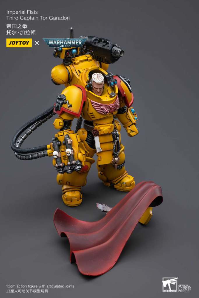 WH40K Imperial Fists 3rd Captain Tor Gar Figur joytoy