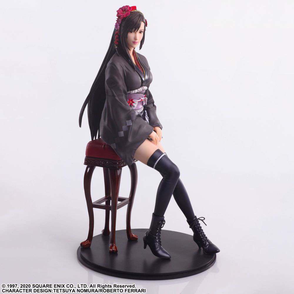 Final Fantasy VII Remake Tifa Exotic Dress Staty square enix