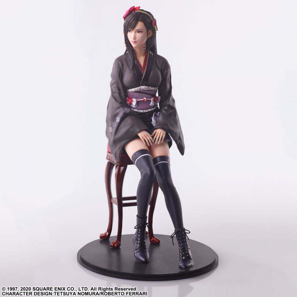 Final Fantasy VII Remake Tifa Exotic Dress Staty square enix