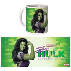 Marvel Mug She Hulk 02 Grön - Robotto