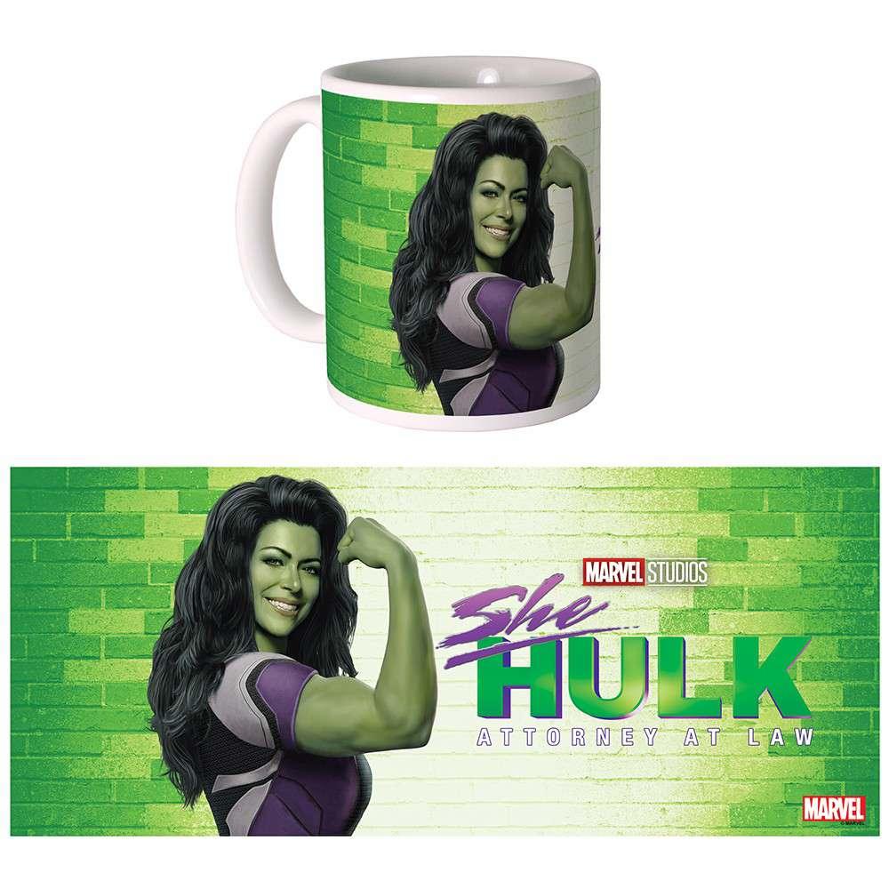 Marvel Mug She Hulk 02 Grön - Robotto