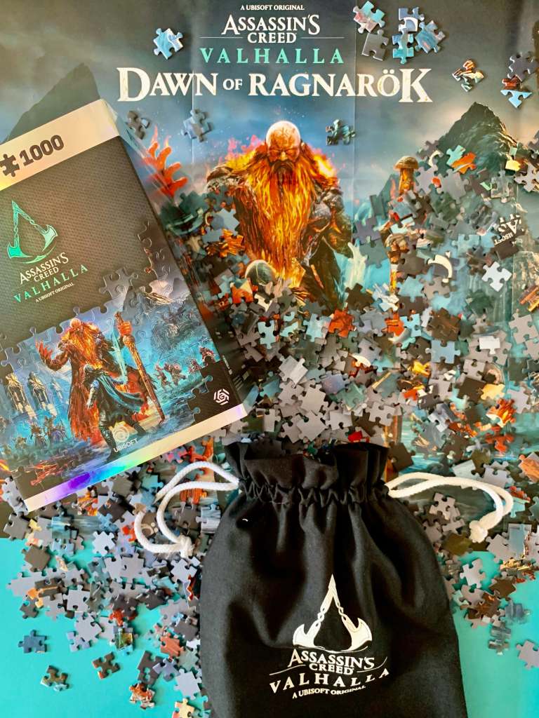 Assassin's Creed Valhalla: Dawn of Ragnarok - Premium Edition Jigsaw Puzzle 1000 Pcs cenega